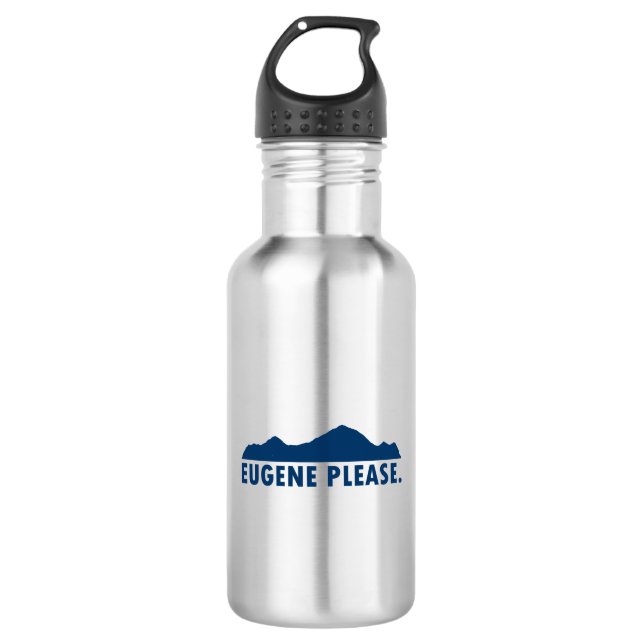 Eugene Oregon Please 532 Ml Water Bottle (Front)