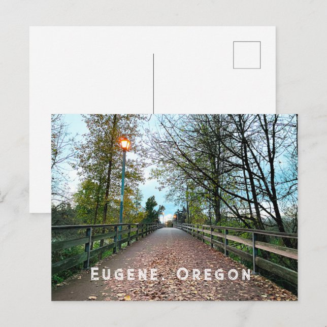 Eugene, Oregon Postcard (Front/Back)