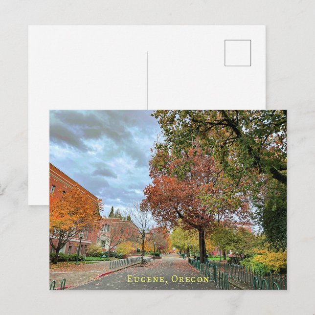 Eugene, Oregon Postcard (Front/Back)