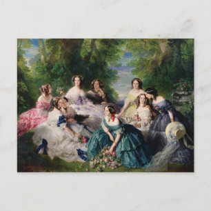 Eugenie Surrounded by her Ladies-in-Waiting Postcard