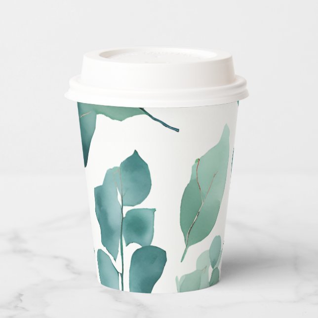 Eukalytusbeaker Paper Cups (Left)