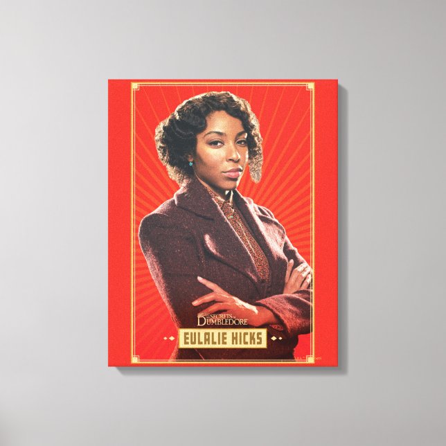Eulalie Hicks Character Graphic Canvas Print (Front)