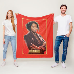 Eulalie Hicks Character Graphic Fleece Blanket