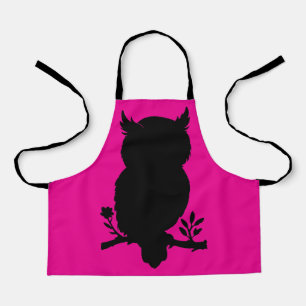 Eule - Scherenschnitt Apron