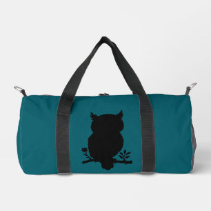 Eule - Scherenschnitt Duffle Bag
