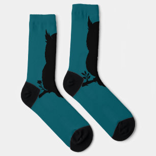 Eule - Scherenschnitt Socks