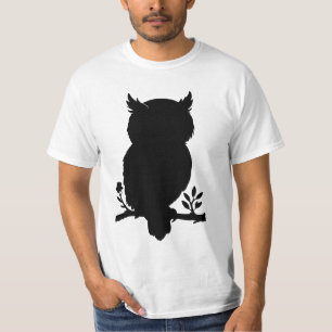 Eule - Scherenschnitt T-Shirt