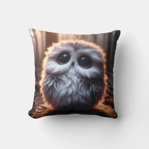 Eulen Kissen Throw Pillow