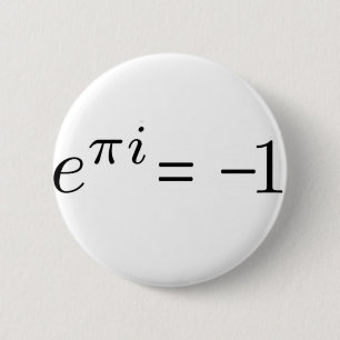 Euler formula! 2 inch round button