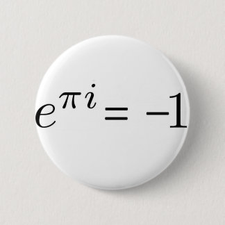 Euler formula! 2 inch round button