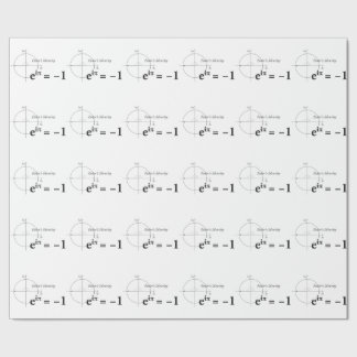 Euler Identity Formula Wrapping Paper