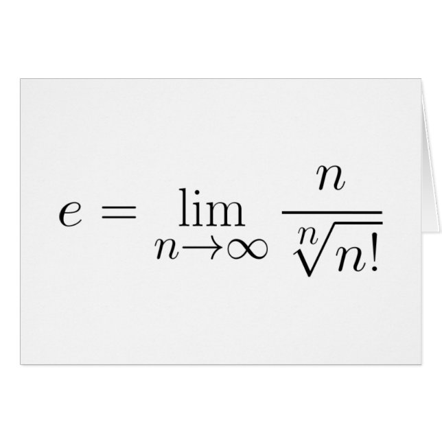 Euler's constant by Stirling's equation (Front Horizontal)