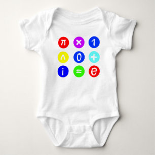 Euler's Formula Baby Bodysuit