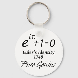 Euler's Identity Keychain