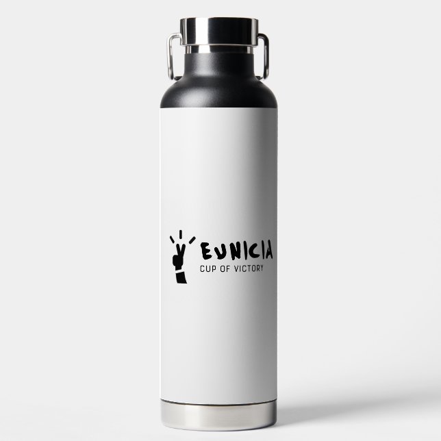 Eunicia Brand Cup of Victory Water Bottle (Front)