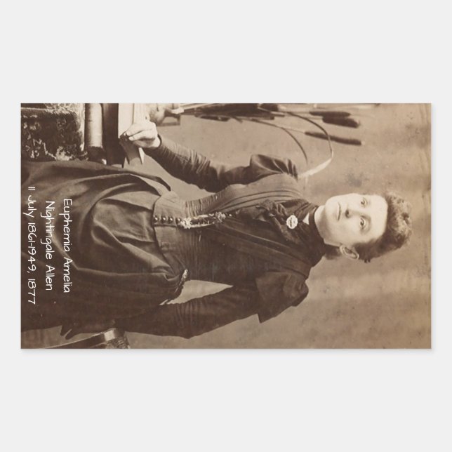 Euphemia Amelia Nightingale Allen Sticker (Front)