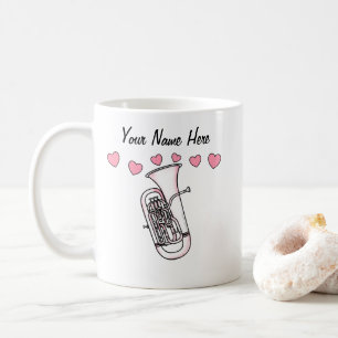 Euphonium Custom Wedding Mug Brass Musician