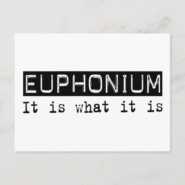 Euphonium It Is Postcard (Front)