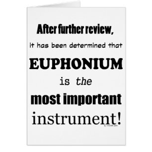 Euphonium Most Important Instrument