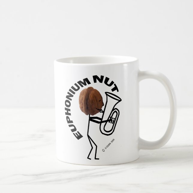 Euphonium Nut Coffee Mug (Right)