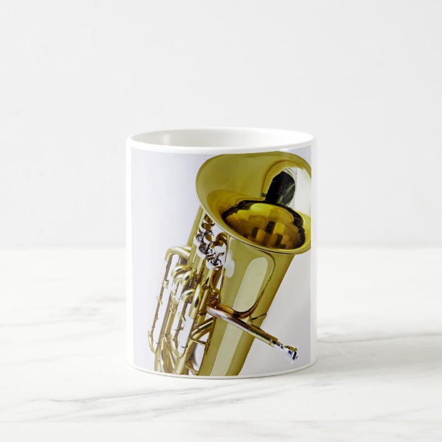 Euphonium or Baritone Coffee Mug (Center)