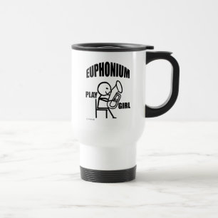 Euphonium Play Girl Travel Mug