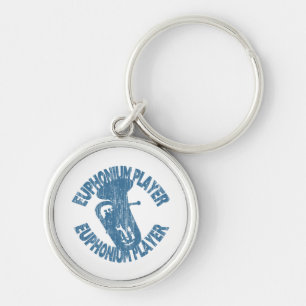 Euphonium Player Keychain