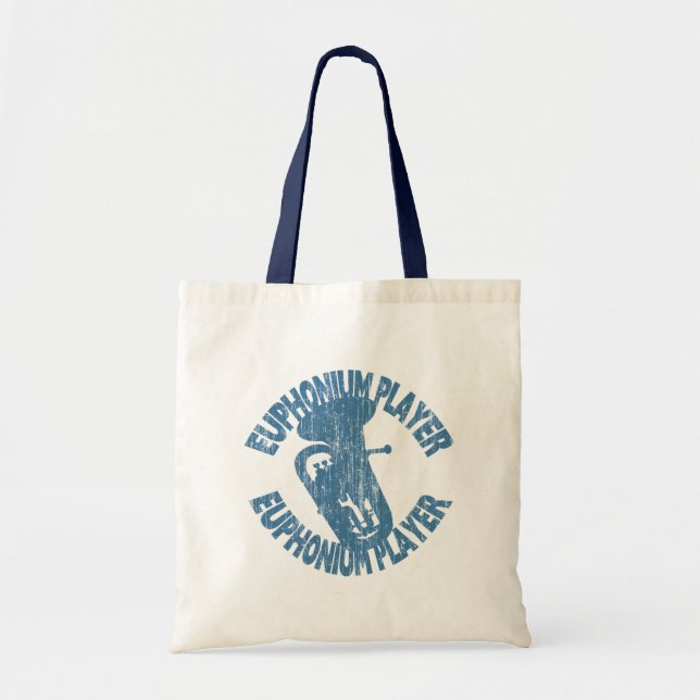 Euphonium Player Tote Bag (Front)