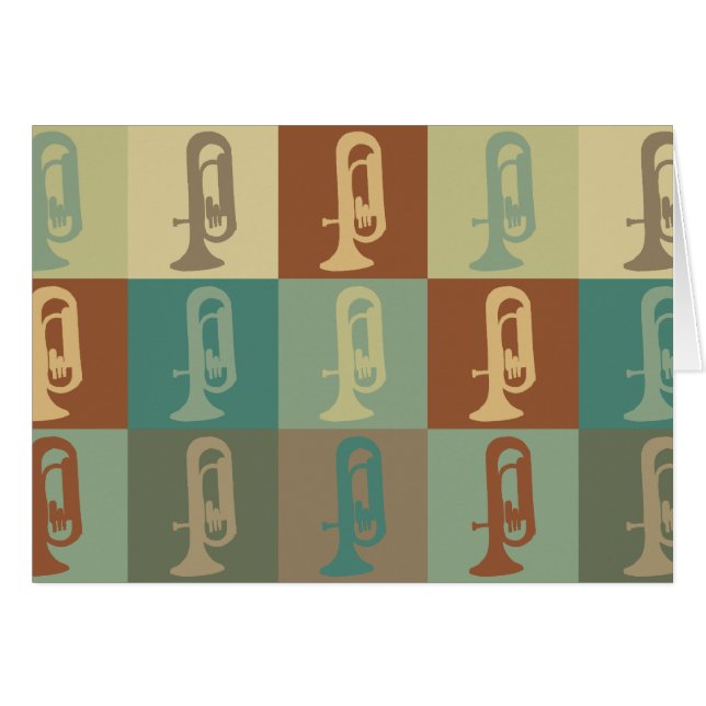 Euphonium Pop Art (Front Horizontal)