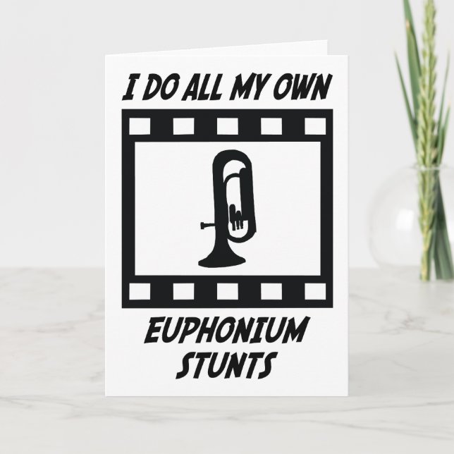 Euphonium Stunts Card (Front)