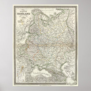 Eur Russland - Europe, Russia Poster