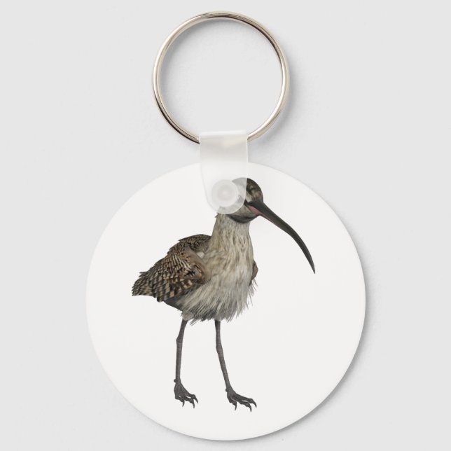 Eurasian Curlew Keychain (Front)
