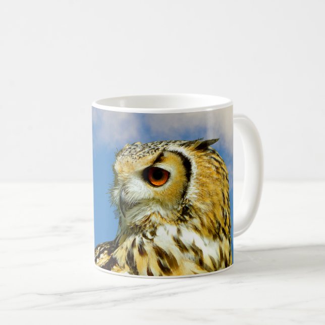 Eurasian eagle owl Mug (Front Right)