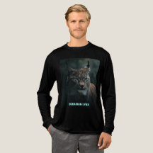 "Eurasian Lynx – Bold Wildlife Portrait Design"
