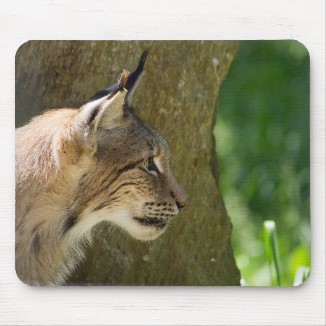 Eurasian Lynx Mouse Pad (Front)