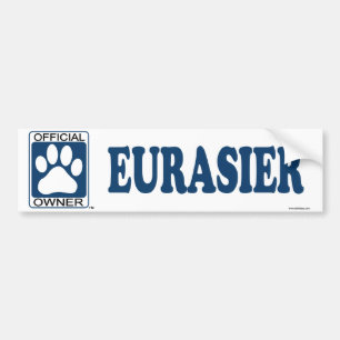 Eurasier Blue Bumper Sticker