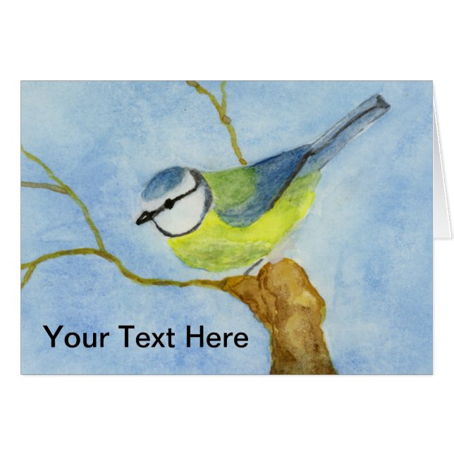 Eurasion Blue Tit (Front Horizontal)