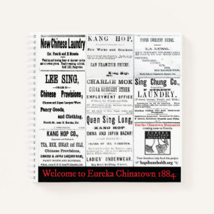 Eureka Chinatown 1884 Notebook