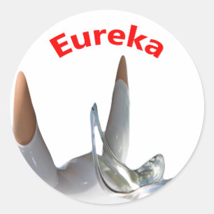 Eureka Classic Round Sticker