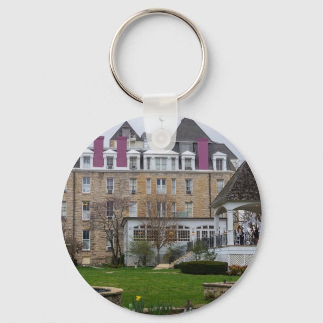 Eureka Crescent Keychain (Front)