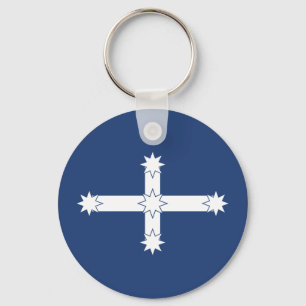 Eureka Flag Keychain