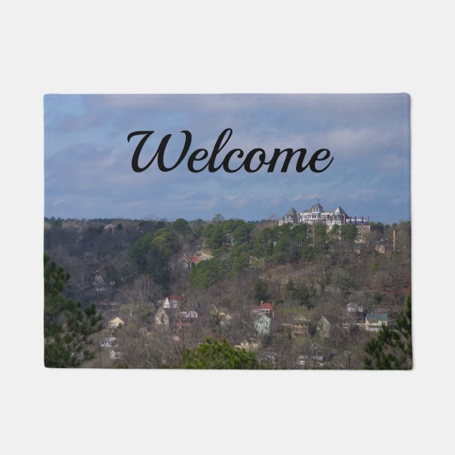 Eureka Hill Side Welcome Doormat (Front)
