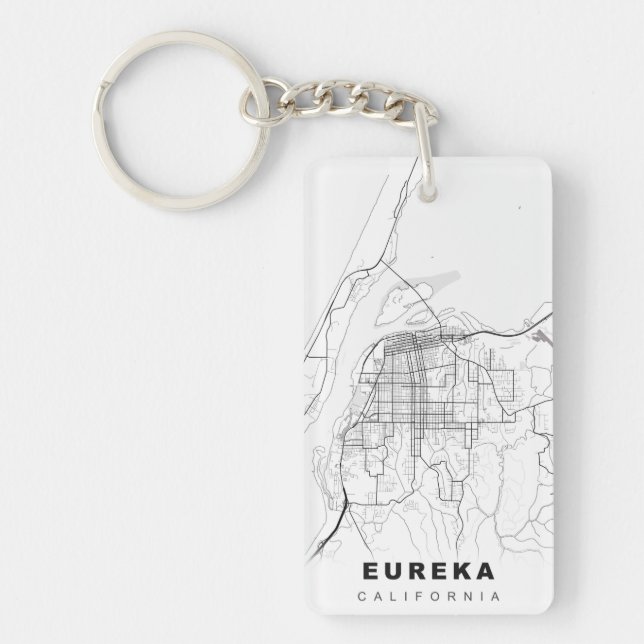 Eureka Map Keychain (Front)