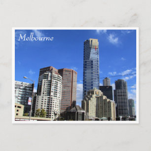 eureka southbank skyline postcard