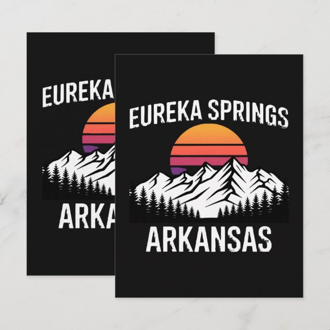 Eureka Springs Announcement (Front/Back)