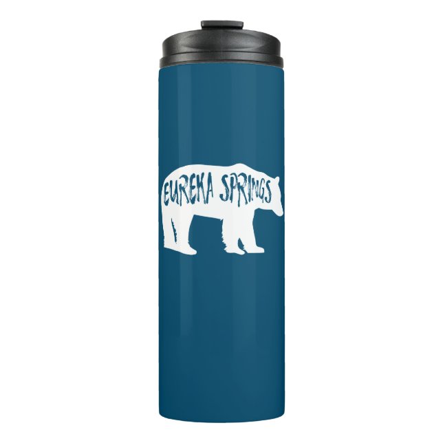 Eureka Springs Arkansas Bear Thermal Tumbler (Front)