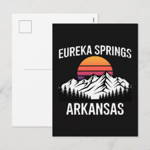 Eureka Springs Holiday Postcard