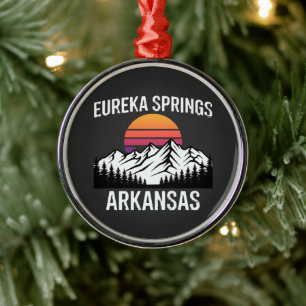 Eureka Springs Metal Ornament