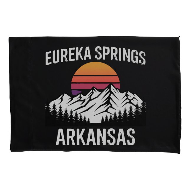 Eureka Springs Pillowcase (Front)
