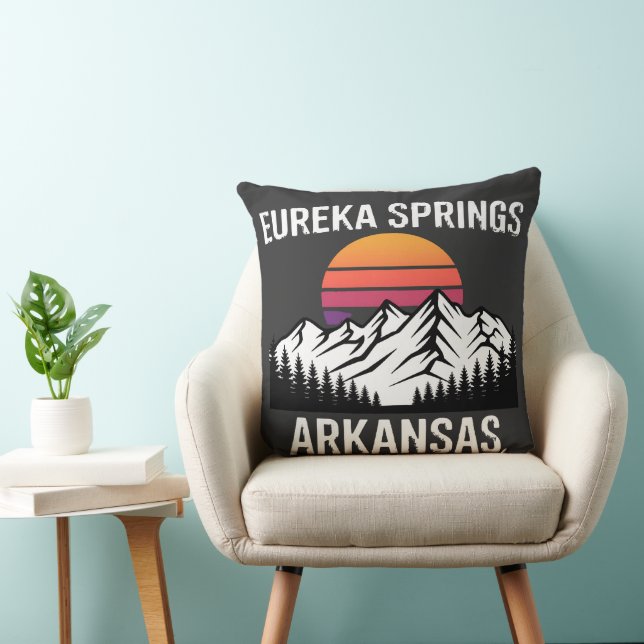 Eureka Springs Throw Pillow (Chair)